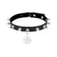 Fashion Geometric PU Leather Gothic Choker Necklace for Women