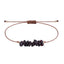 Pastoral Geometric Natural Crystal Stone Adjustable Women's Bracelet