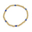 Copper Plated Evil Eye Beaded Bracelet Set