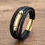 Hip-Hop Punk Geometric PU Leather Layered Men's Bracelet with Stainless Steel Clasp