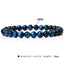 Fashion Natural Stone Crystal Agate Beaded Bracelet for Women