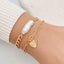 Retro Cross Alloy Bracelet - Creative Personality European American Ins Women's Hand Jewelry MS687