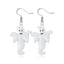 Halloween Skull Pumpkin Spider Web Alloy Earrings Set