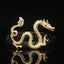 Metallic Dragon Hairpin and Hair Accessories Set