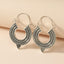 Retro Simple Hollow Geometric Earrings