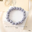 Lady Sweet Classic Pentagram Bell Crystal Alloy Moonstone Bracelets for Women