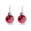 Fashion Snowflake Plastic Drop Earrings 1 Pair