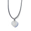 Simple Style Heart Shape Natural Stone Polishing Pendant Necklace 1 Piece