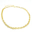 18K Gold Plated Infinity Heart Zircon Smile Necklace