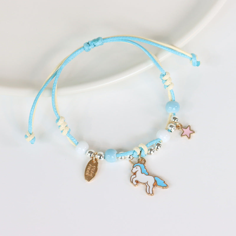 Fashion Animal Alloy Beaded Enamel Women'S Bracelets 1 Piece