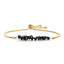 Casual Irregular Stainless Steel Natural Stone Bracelet