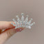 Children's Geometric Pearl Alloy Crown Hair Comb