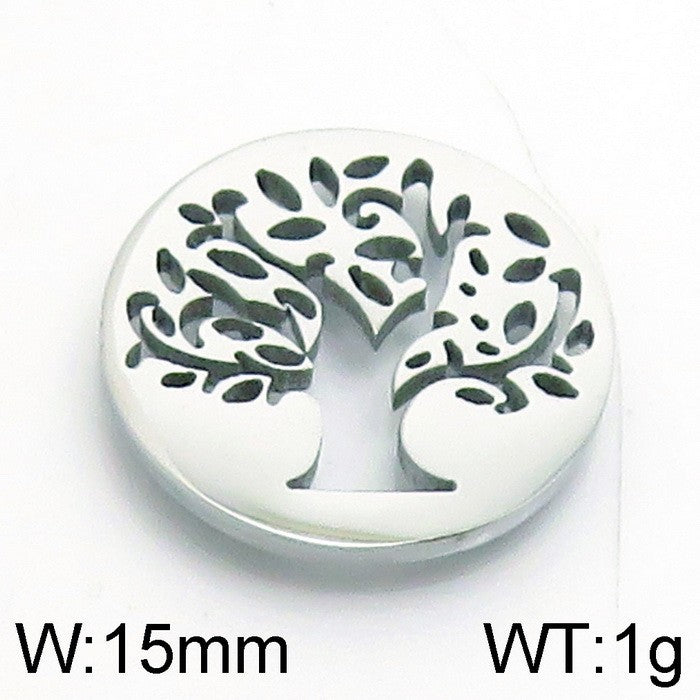 "Tree of Life Stainless Steel Pendant Necklace and Jewelry Accessories"