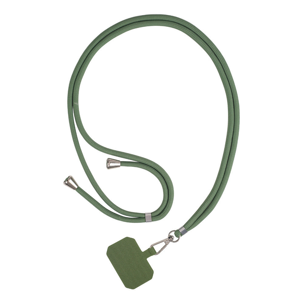 Fashion Solid Color Adjustable Crossbody Phone Lanyard Strap