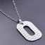 Simple Geometric 18K Gold Plated Stainless Steel Women's Pendant Necklace