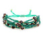 Retro Ethnic Multi-Layer Evil Eye Crystal Glass Beaded Bracelet