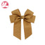 Fashion Handmade Double Streamer Polyester Ribbed Satin Ribbon Bow Hair Clip Accessories