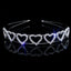 Women's Elegant Bridal Rhinestone & Pearl Crown Headband