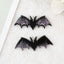 Acrylic Halloween Bat Skull Cat Resin Pendant Earrings Necklace Accessories