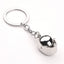 Simple Alloy Unisex Keychain with Creative Car Parts Design