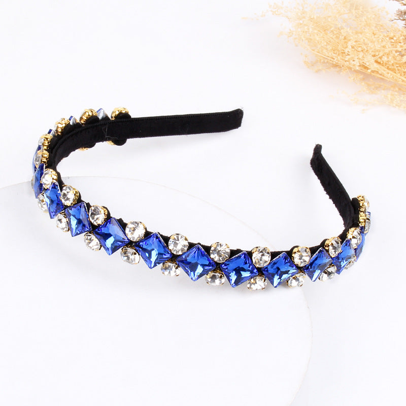 Women's Elegant U-Shape Rhinestone Hairband