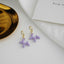 Simple Style Candy Color Balloon Dog Alloy Women's Earrings