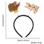 Cute Exaggerated Turkey Letter Headband for Thanksgiving Party