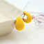 Sweet Candy Color Acrylic Water Droplet Earrings