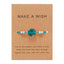 Geometric Resin Rope Unisex Bracelet with Imitation Natural Stone, Hand-Woven Adjustable Design