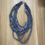 Retro Bohemian Multilayer Wood Beaded Long Necklace for Women