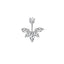 Heart Shape Zircon Inlay 316 Stainless Steel Belly Ring