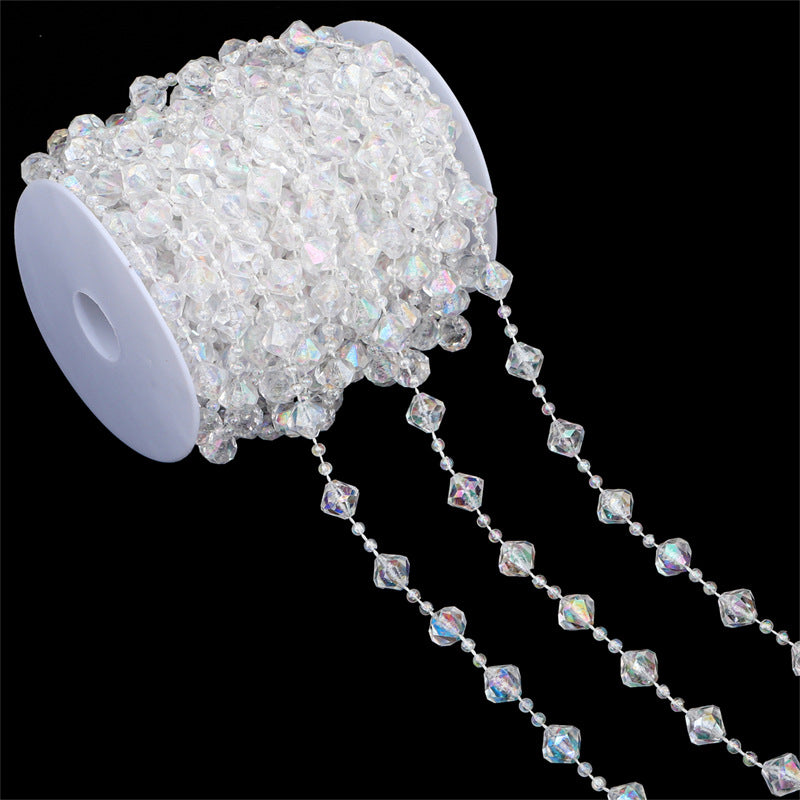 Acrylic Beaded Curtain String for DIY Jewelry and Wedding Decor