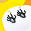 1 Pair Hip-hop Streetwear Halloween Acrylic Pumpkin Ghost Drop Earrings