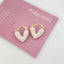 Sweet Heart Shape Alloy Plating Women'S Earrings