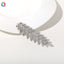 Simple Leaf Metal Hair Clip and Comb Bridal Headband