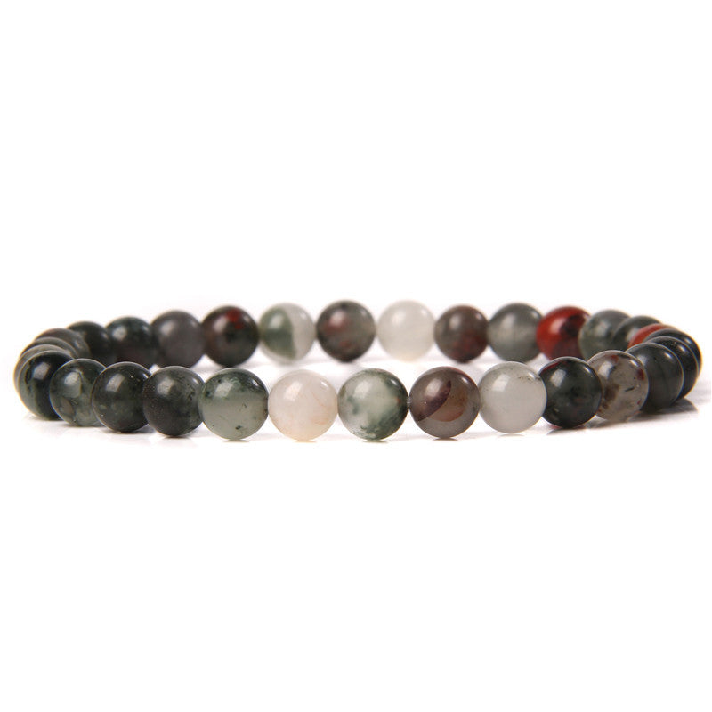 Fashion Natural Stone Crystal Agate Beaded Bracelet for Women