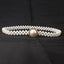 Sweet Butterfly Rhinestone Pearl Women's Chain Belt