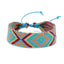 Retro Rhombus Ethnic Style Cotton Rope Hand-Woven Bracelet