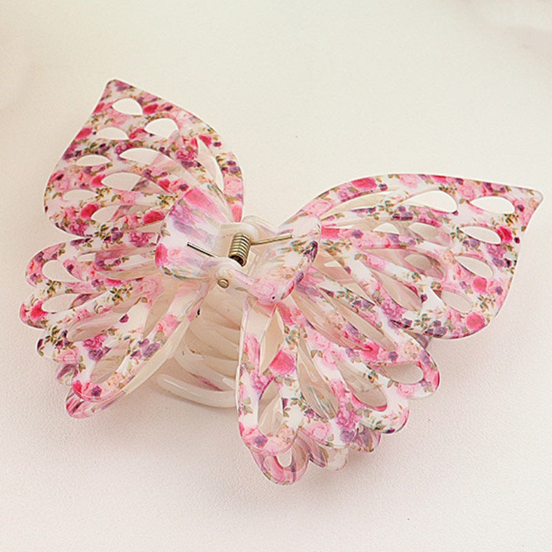 Women's Elegant Butterfly Hair Claw Clip - Large Fashion Hair Accessory