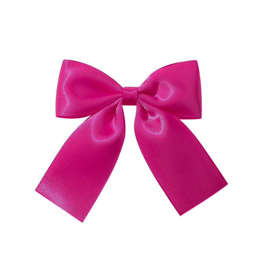 Kids' Bow Knot Hair Clip - Cute Polyester Cotton Hairpin for Girls