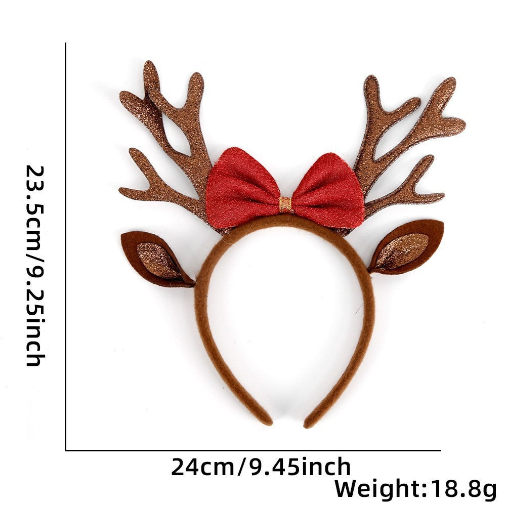 Christmas Elf Hat Cartoon Style Festival Headband for Kids