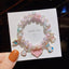 Gradient Color Children's Pearl Cartoon Beaded Bracelet - Kids Hand Accessories
