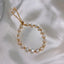 Elegant Baroque Freshwater Pearl Bracelet with Fishtail Design