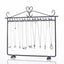 Simple Style Solid Color Iron Jewelry Display Rack for Necklaces and Bracelets