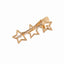 Women's Y2K Star Alloy Hair Clip - Cute Metal Pentagram Duckbill Hairpin for Bangs