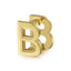 18k Gold Plated Alphabet Initial Copper Earrings