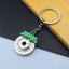 Simple Style Car Wheel Metal Keychain with Automotive Tool Charms