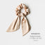 Women's Elegant Satin Bow Hair Tie Ornament