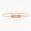 Vacation Modern Knot Alloy Women's Elastic Chain Belt