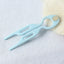 Women's Casual Solid Color U-Shaped Wavy Hairpin - Versatile Headwear for Back of Head Styling